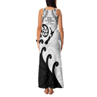 Kia Haka Maori language Family Matching Tank Maxi Dress and Hawaiian Shirt Te Reo Maori Inspired Art