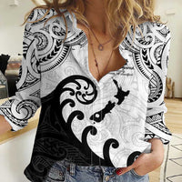 Kia Haka Maori language Women Casual Shirt Te Reo Maori Inspired Art