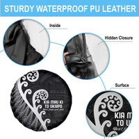 Kia Mau Ki To Ukaipo Spare Tire Cover Te Reo Maori Koru Fern Art