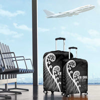 Kia Ora Maori Language Luggage Cover Te Reo Maori Koru Fern Art LT9 - Polynesian Pride