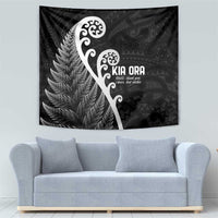 Kia Ora Maori Language Tapestry Te Reo Maori Koru Fern Art
