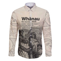 Whanau Maori Language Family Matching Off Shoulder Short Dress and Hawaiian Shirt Te Reo Maori Inspired Art
