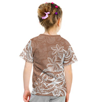 Polynesian Sunset Plumeria Kid T Shirt Pacific Island Tribal Nude Style LT9 - Polynesian Pride
