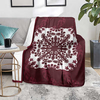 Palm Leaf Quilt Pattern Blanket Hawaii Culture Floral - Polynesian Pride