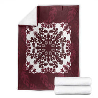 Palm Leaf Quilt Pattern Blanket Hawaii Culture Floral - Polynesian Pride