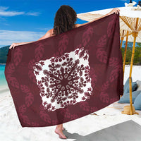 Palm Leaf Quilt Pattern Sarong Hawaii Culture Floral - Polynesian Pride