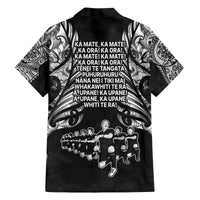 New Zealand Rugby Family Matching Puletasi Dress and Hawaiian Shirt Black Haka Dance With NZ Champions History LT9 - Polynesian Pride