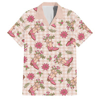 Beige Paniolo Palaka Hawaiian Cowgirl Christmas Hawaiian Shirt - Polynesian Pride