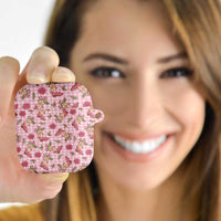 Pink Paniolo Palaka Hawaiian Cowgirl Christmas AirPods Case LT9 - Polynesian Pride