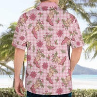 Pink Paniolo Palaka Hawaiian Cowgirl Christmas Hawaiian Shirt - Polynesian Pride