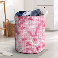 Paniolo Palaka Hawaiian Cowgirl Laundry Basket - Polynesian Pride
