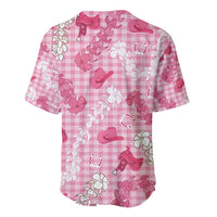 Paniolo Palaka Hawaiian Cowgirl Baseball Jersey - Polynesian Pride
