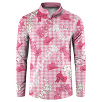 Paniolo Palaka Hawaiian Cowgirl Button Sweatshirt - Polynesian Pride