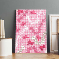 Paniolo Palaka Hawaiian Cowgirl Canvas Wall Art - Polynesian Pride