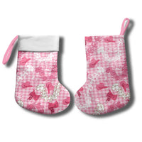 Paniolo Palaka Hawaiian Cowgirl Christmas Stocking - Polynesian Pride