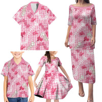 Paniolo Palaka Hawaiian Cowgirl Family Matching Puletasi and Hawaiian Shirt - Polynesian Pride