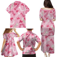 Paniolo Palaka Hawaiian Cowgirl Family Matching Puletasi and Hawaiian Shirt - Polynesian Pride