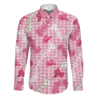 Paniolo Palaka Hawaiian Cowgirl Family Matching Puletasi and Hawaiian Shirt - Polynesian Pride