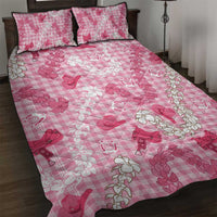 Paniolo Palaka Hawaiian Cowgirl Quilt Bed Set - Polynesian Pride