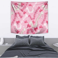 Paniolo Palaka Hawaiian Cowgirl Tapestry - Polynesian Pride