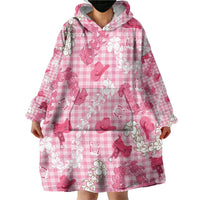 Paniolo Palaka Hawaiian Cowgirl Wearable Blanket Hoodie - Polynesian Pride