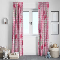 Paniolo Palaka Hawaiian Cowgirl Window Curtain - Polynesian Pride