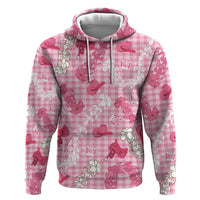 Paniolo Palaka Hawaiian Cowgirl Zip Hoodie - Polynesian Pride