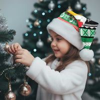 Vanuatu Pig's Tusk Meri Krismas! Christmas Santa Hat Vanuatuan Sand Drawing Pattern - Polynesian Pride