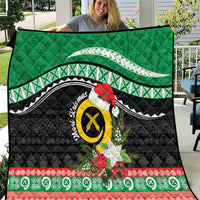 Vanuatu Pig's Tusk Meri Krismas! Quilt Vanuatuan Sand Drawing Pattern - Polynesian Pride