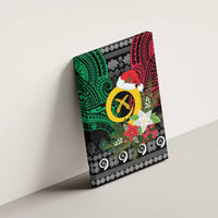 Vanuatu Pig's Tusk Meri Krismas! Canvas Wall Art Vanuatuan Ancient Art Spirit - Polynesian Pride