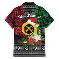 Vanuatu Pig's Tusk Meri Krismas! Family Matching Summer Maxi Dress and Hawaiian Shirt Vanuatuan Ancient Art Spirit LT9 - Polynesian Pride