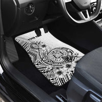 Ia Orana Tahiti Personalised Car Mats French Polynesia Hook Tattoo Special White Color LT9