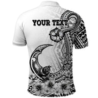 Ia Orana Tahiti Personalised Polo Shirt French Polynesia Hook Tattoo Special White Color LT9