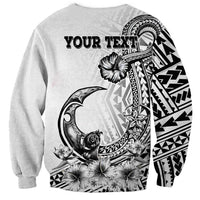 Ia Orana Tahiti Personalised Sweatshirt French Polynesia Hook Tattoo Special White Color LT9