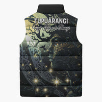 New Zealand Matariki Tupuarangi Sleeveless Puffer Jacket Ng Kai o te Rangi - Polynesian Pride