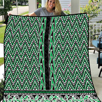 New Zealand Maori Niho Taniwha Quilt Kakariki Mangopare and Puhoro Pattern