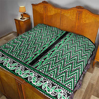 New Zealand Maori Niho Taniwha Quilt Kakariki Mangopare and Puhoro Pattern
