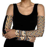 New Zealand Maori Niho Taniwha Arm Sleeves Karaka Mangopare and Puhoro Pattern - Polynesian Pride