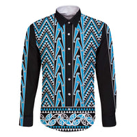 New Zealand Maori Niho Taniwha Family Matching Off Shoulder Short Dress and Hawaiian Shirt Kikorangi Mangopare and Puhoro Pattern