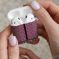 New Zealand Maori Niho Taniwha AirPods Case Mawhero Mangopare and Puhoro Pattern LT9 - Polynesian Pride
