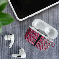 New Zealand Maori Niho Taniwha AirPods Case Mawhero Mangopare and Puhoro Pattern LT9 - Polynesian Pride