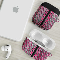 New Zealand Maori Niho Taniwha AirPods Case Mawhero Mangopare and Puhoro Pattern LT9 - Polynesian Pride