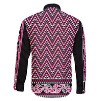 New Zealand Maori Niho Taniwha Family Matching Puletasi and Hawaiian Shirt Mawhero Mangopare and Puhoro Pattern