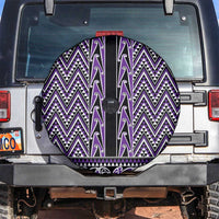 New Zealand Maori Niho Taniwha Spare Tire Cover Waiporopo Mangopare and Puhoro Pattern