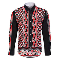 New Zealand Maori Niho Taniwha Family Matching Summer Maxi Dress and Hawaiian Shirt Whero Mangopare and Puhoro Pattern