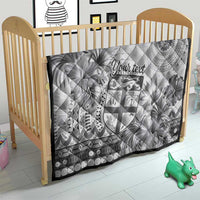 Vintage Bula Fiji Personalised Quilt Beige Hibiscus Tapa Pattern LT9