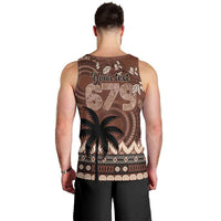 Personalised Bula Fiji 679 Men Tank Top Fijian Tagimoucia Masi Tapa Art