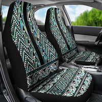 New Zealand Maori Niho Taniwha Car Seat Cover Papua Shell - Mangopare Puhoro Pattern