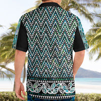New Zealand Maori Niho Taniwha Hawaiian Shirt Papua Shell - Mangopare Puhoro Pattern LT9 - Polynesian Pride