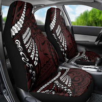 Polynesian Girl Tribal Tattoo Car Seat Cover Oxbood Vibe LT9 - Polynesian Pride